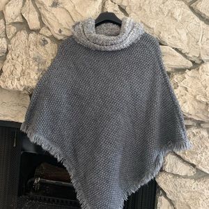 Grey Poncho/Shawl/Tunic